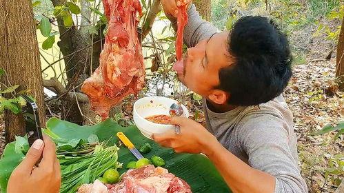 国产牛肉修割视频教程